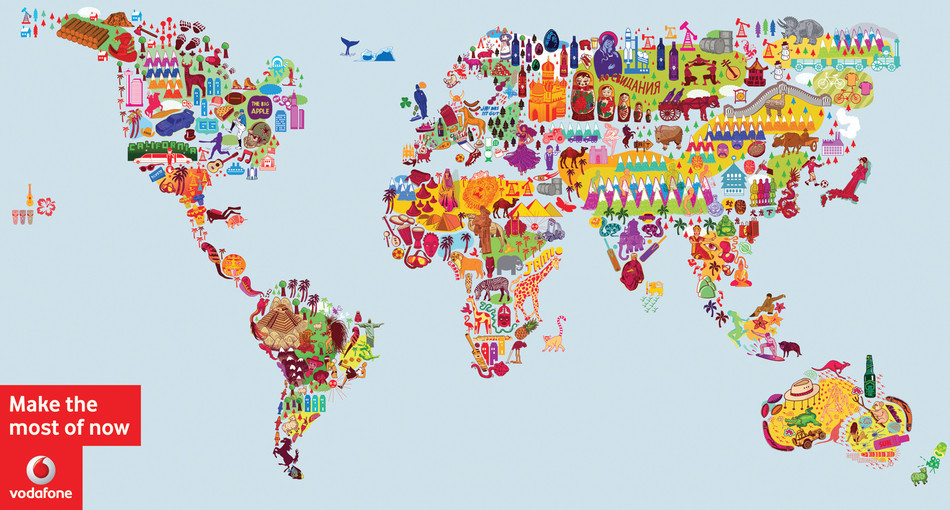 vodafone world traveller countries list