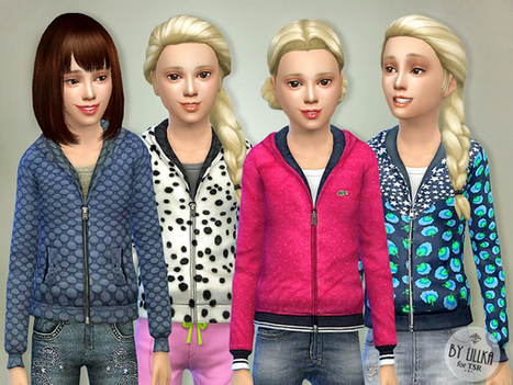 Jackets for Girls << lillka (TSR) | Les Sims | Scoop.it