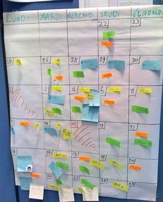 Le calendrier visuel, un outil de suivi tr&egrave;s agile - Scrum, Agilit&eacute; et Rock'n roll | Devops for Growth | Scoop.it