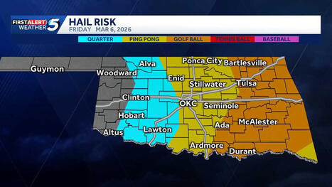 Oklahoma to see another severe storm and tornado risk Friday - KOCO | Operation Deimos | Scoop.it
