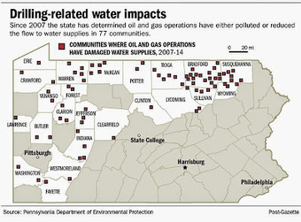 Pollution des eaux par le fracking: La Pennsylvanie admet. Enfin! | STOP GAZ DE SCHISTE ! | Scoop.it