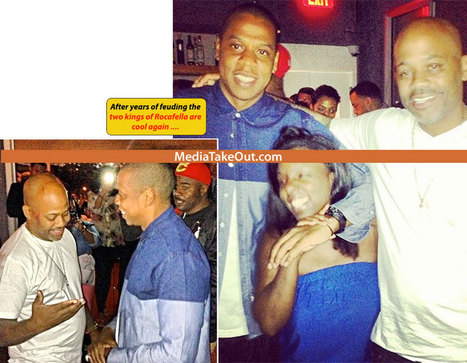 FRIENDS AGAIN!! Jay Z And Dame Dash Are Photo'd Together . . . HUGGING . . . Like OLD FRIENDS!! - MediaTakeOut.com™ 2013 | GetAtMe | Scoop.it