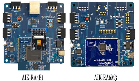 Renesas AIK-RA4E1 and AIK-RA6M3 reference kits are designed for accelerated AI/ML development - CNX Software | Embedded Systems News | Scoop.it
