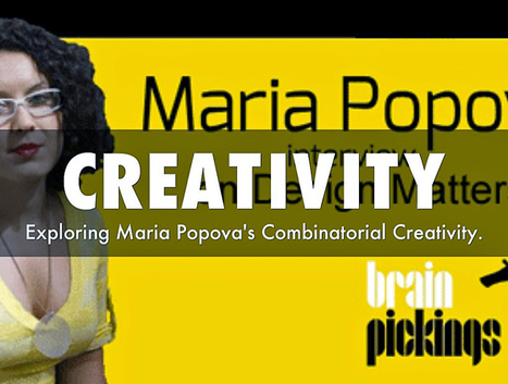 Creativity From Brain Pickings via @HaikuDeck | Social Marketing Revolution | Scoop.it
