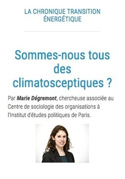 Sommes-nous tous des climatosceptiques ? | EntomoScience | Scoop.it