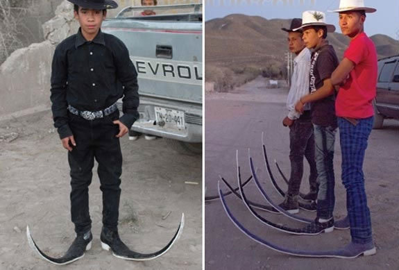 botas picudas