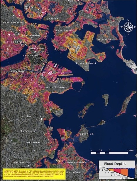 Boston's unnatural shoreline | Stage 5  Changing Places | Scoop.it
