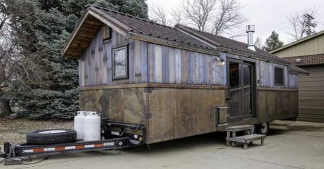 [inspiration] L'intérieur de cette tiny house aux extérieurs néo-rétro va vous bluffer | Build Green, pour un habitat écologique | Scoop.it