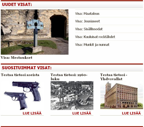 Testit ja visat | 1Uutiset - Lukemisen tähden | Scoop.it