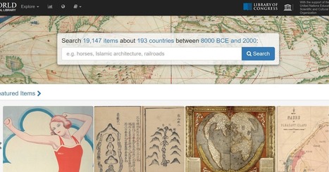 Finding Primary Sources in the World Digital Library |Free Technology for Teachers | Information and digital literacy in education via the digital path | Scoop.it