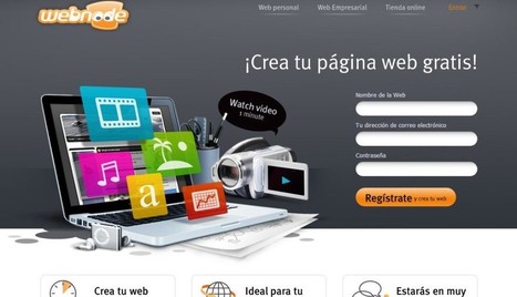 Webnode: crea tus páginas sin programar, gratis y en español | TIC & Educación | Scoop.it