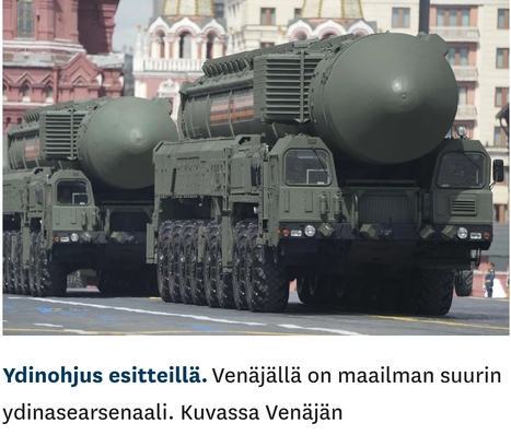 Professori muistuttaa: Putin aikoi oikeasti ydinpommittaa Eurooppaa 4 vuotta sitten &ndash; Sitten h&auml;nt&auml; itse&auml;&auml;n v&auml;kev&auml;mm&auml;t miehet estiv&auml;t sen | A1Uutiset | Scoop.it
