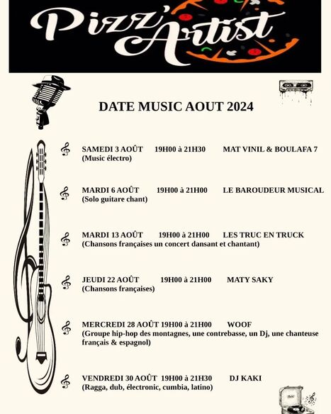 Concerts place de la cidrerie &agrave; Ancizan pour le mois d'ao&ucirc;t | Vall&eacute;es d'Aure & Louron - Pyr&eacute;n&eacute;es | Scoop.it