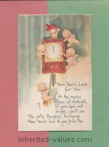 Happy New Year's From Rose O'Neill & The Kewpies | Antiques & Vintage Collectibles | Scoop.it
