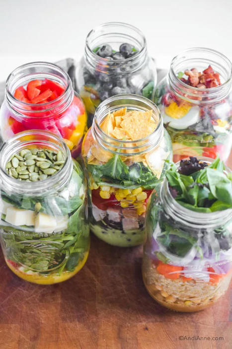 Six Healthy Mason Jar Salads Everyone Should Know | Local delivery for Gene Directed Enzyme Prodrug Therapy | Scoop.it