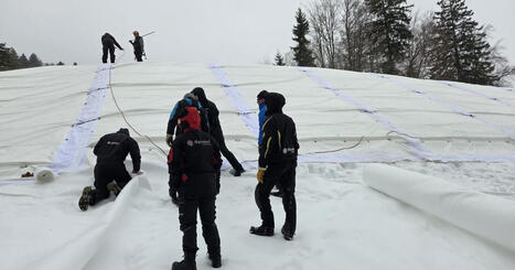 M&eacute;tabief. Snowfarming&nbsp;: le stockage de la neige &agrave; l&rsquo;&eacute;preuve de la canicule | Revue de presse | L'habitat & son environnement dans le Doubs : Architecture. Urbanisme. Environnement. Paysage. Logement | Scoop.it