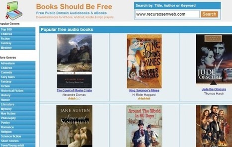 Books Should Be Free, audiolibros para descargar o escuchar online | Educación, TIC y ecología | Scoop.it