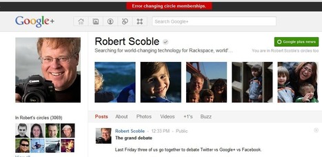 Google+ “Error Changing Circle Membership” | GooglePlus Expertise | Scoop.it