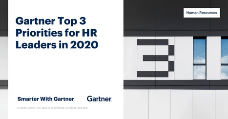 Gartner Top 3 Priorities for HR Leaders in 2020 - Smarter With Gartner | CXO.Care | Scoop.it