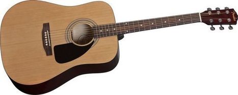 Fender Fa 100 Dreadnought Acoustic Guitar Rev