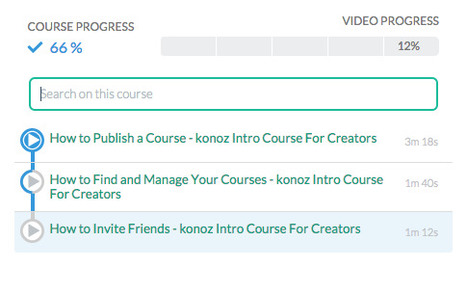 Curate YouTube Playlists Into Free Online Video Courses with Konoz | Distance Learning, mLearning, Digital Education, Technology | Scoop.it