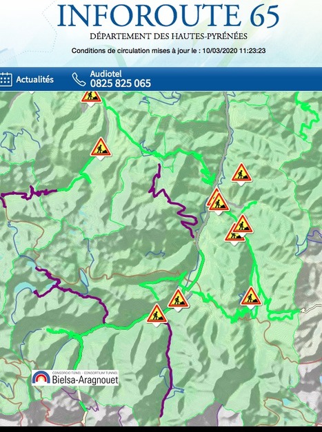 Conditions de circulation en Aure et Louron le 10 mars (11:23) | Vallées d'Aure & Louron - Pyrénées | Scoop.it