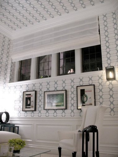 Design Trend Wallpapered Ceiling Wallpaper