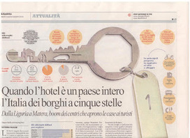 Lettera agli albergatori italiani: il successo dell’albergo diffuso può interessare anche voi | ALBERTO CORRERA - QUADRI E DIRIGENTI TURISMO IN ITALIA | Scoop.it
