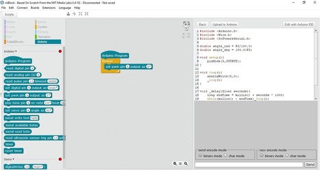 How to Program an Arduino with the Scratch Programming Language Using mBlock  | tecno4 | Scoop.it