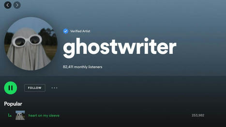 This AI Drake rip-off already has 250,000 plays on Spotify. How will the music industry respond? | Hypebot • new music industry, music marketing & music tech news from across the web | Scoop.it