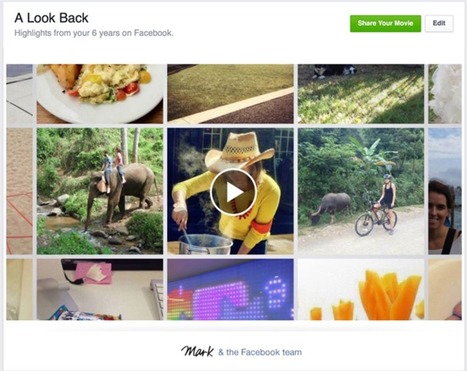 Facebook Celebrates 10-Year Anniversary With Personalized 'Look Back' Videos Just for You | Communications Major | Scoop.it
