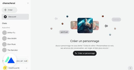 Character.ai : comment créer un personnage IA sur la plateforme | Ressources Community Manager | Scoop.it