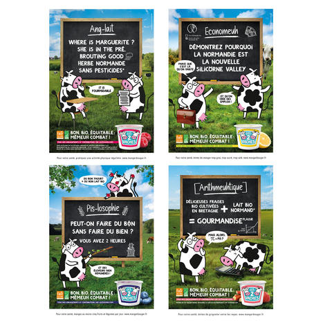 Les 2 Vaches : La marque joyeusement militante bio et équitable revient dans une nouvelle campagne | Lait de Normandie... et d'ailleurs | Scoop.it
