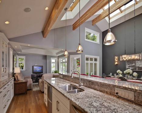 Double Vaulted Ceiling In Simple Decorating Ideas For Home