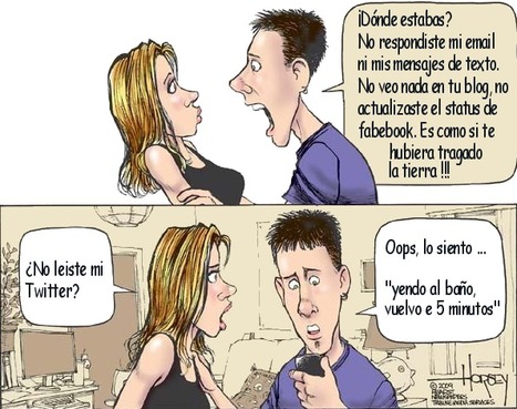 Sobre la dependencia de las redes sociales | Chistes Geeks | Maestr@s y redes de aprendizajeZ | Scoop.it