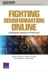 CUED: Luchando contra la desinformación en línea: construyendo la base de datos de herramientas web | Educación, TIC y ecología | Scoop.it