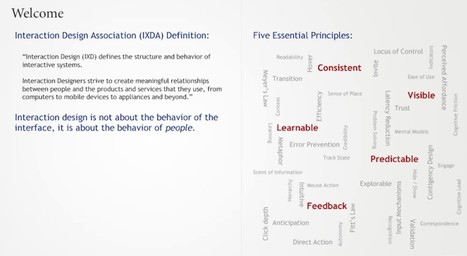 Classroom: Five Essential Principles of Interaction Design - Part 1 - Five Essential Principles of Interaction Design on Adobe TV | Free Tutorials in EN, FR, DE | Scoop.it