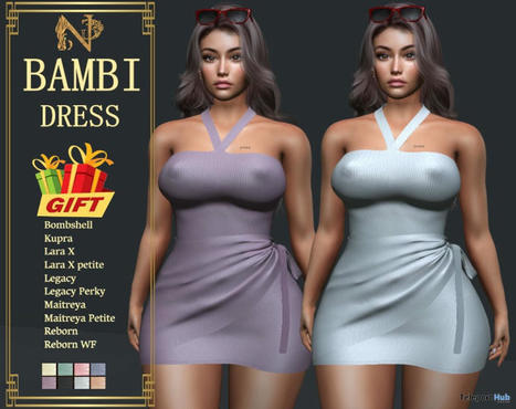 Bambi Dress May 2024 Group Gift by Nella Gold Fashion | Teleport Hub - Second Life Freebies | Second Life Freebies | Scoop.it