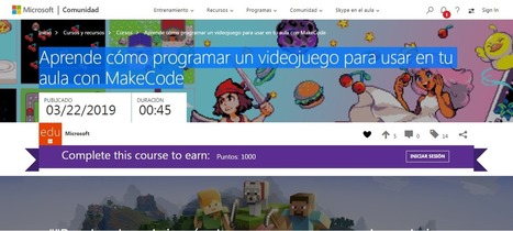 Cómo crear videojuegos educativos para el aula con Microsoft MakeCode | Educación, TIC y ecología | Scoop.it