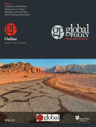 Vol 13, Issue 3, July 2022 | Global Policy Journal | Global Policy, Corruption, Economic Crimes, Fronting, Whistleblowers | Scoop.it