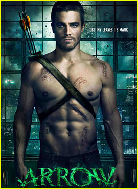Stephen Amell: Shirtless for 'Arrow' Poster! | Kristin Kreuk, Mamie ... | ARROWTV | Scoop.it