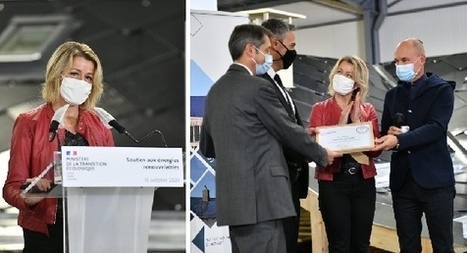 Barbara Pompili annonce un bonus à l’intégration lors de sa visite à La Fabrique de tuiles solaires Sunstyle® | Build Green, pour un habitat écologique | Scoop.it
