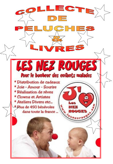 Collecte de peluches et de livres au profit des Nez Rouges | Vallées d'Aure & Louron - Pyrénées | Scoop.it