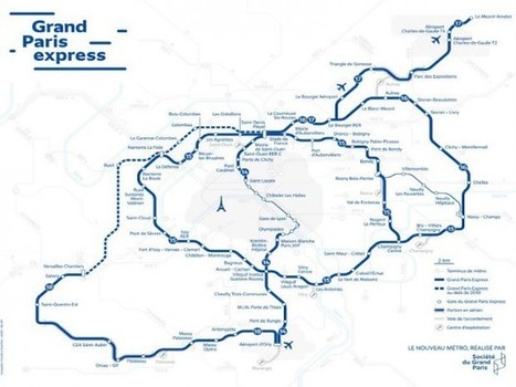 Le Grand Paris Express sera-t-il en service pour les JO 2024 ? | Regards croisés sur la transition écologique | Scoop.it