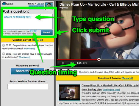 Ask and Engage Your Readers Around a Specific Video: Grockit Answers | Internet Marketing Strategy 2.0 | Scoop.it