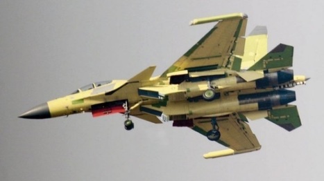 Images show J-15 fighter fitted with wingtip EW pods | DEFENSE NEWS | Scoop.it