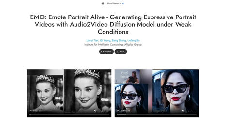 EMO: AI Image to Video Generator | IT Arts Entertainment and Leisure | Scoop.it