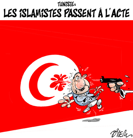 Caricature de « Dilem » sur la situation en Tunisie | Actualités Afrique | Scoop.it