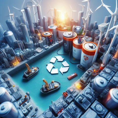 La Chine est le chef de file mondial dans le recyclage de min&eacute;raux critiques utilis&eacute;s pour la production des batteries &eacute;lectriques | ECONOMIE CIRCULAIRE, ECONOMIE DE LA FONCTIONNALITE | Scoop.it