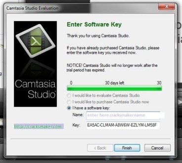 camtasia studio 7 key code